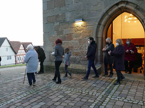 Lumen Christi - Auferstehungsmesse in St. Crescentius (Foto: Karl-Franz Thiede)